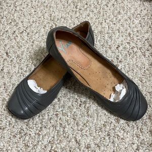 Charcoal Gray Dress Wedge